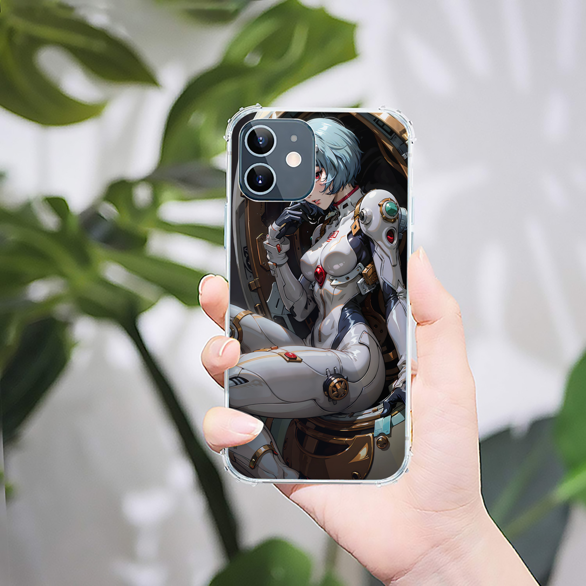 （画像用） EVA 新世紀エヴァンゲリオン 【iPhone 12シリーズ対応】透明スマホケース（クリアソフトケース）